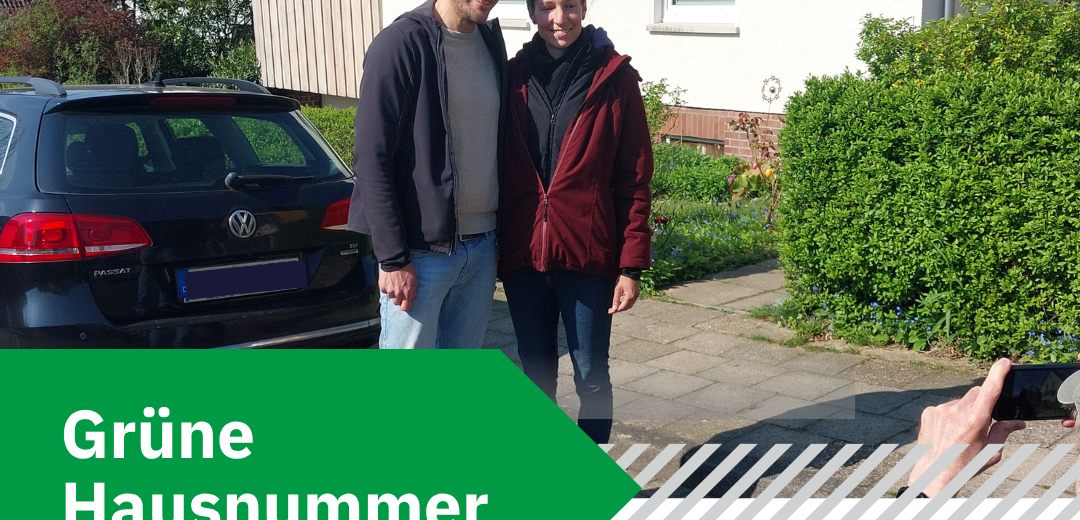 Grüne Hausnummer 2026