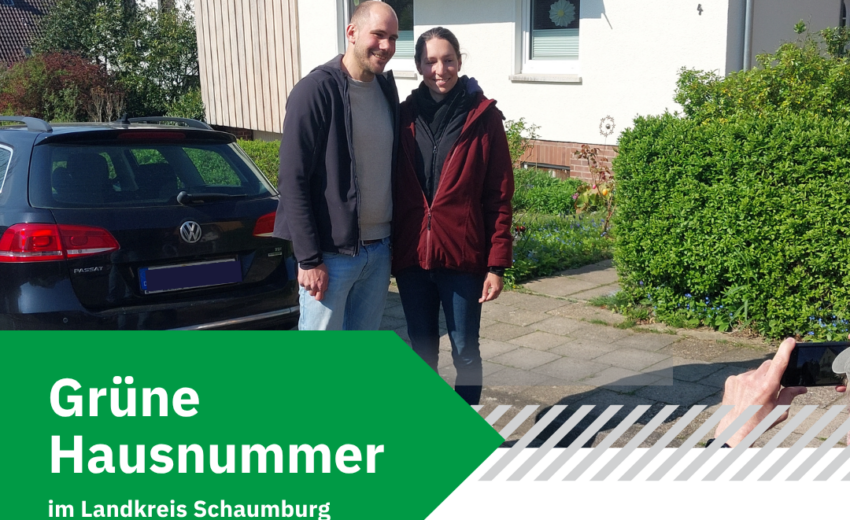 Grüne Hausnummer 2026